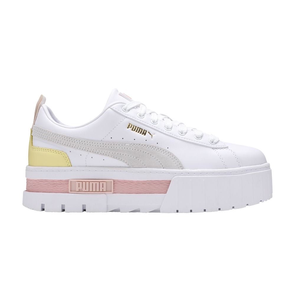Puma Mayze white grey pink
