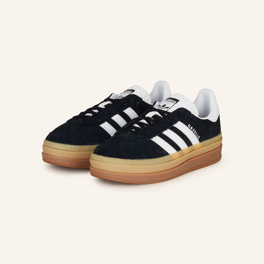 Adidas Gazelle Bold Black White Gum