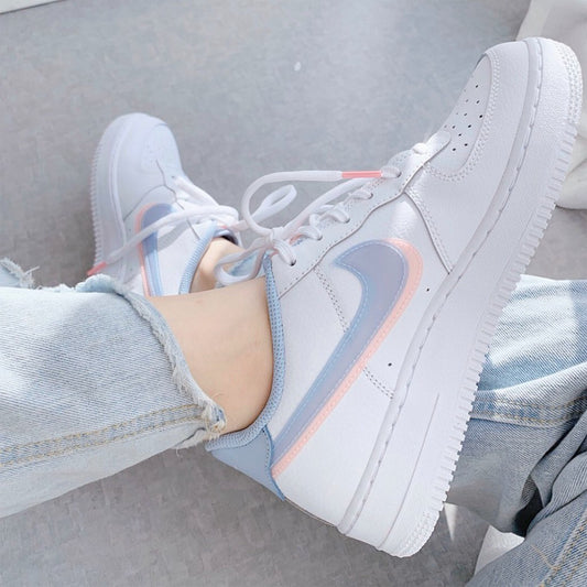 Air Force 1 Low '07 Double swoosh pink/blue