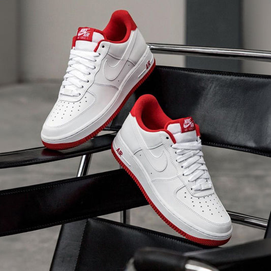 Air Force 1 Low White & University Red