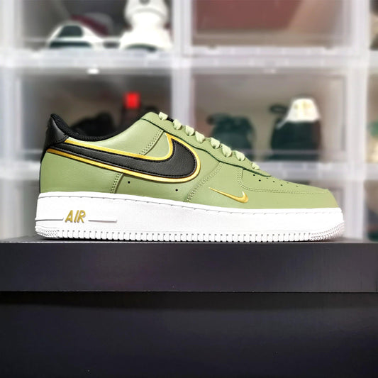 Air Force 1 Low '07 LV8 Double swoosh Olive Gold Black