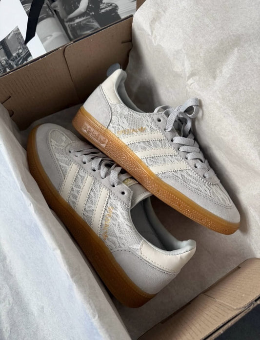 Spezial Handball Grey White Lace