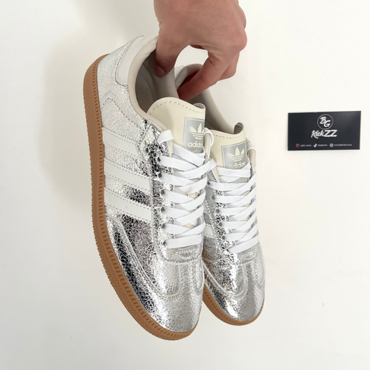 Adidas Samba Metallic Silver