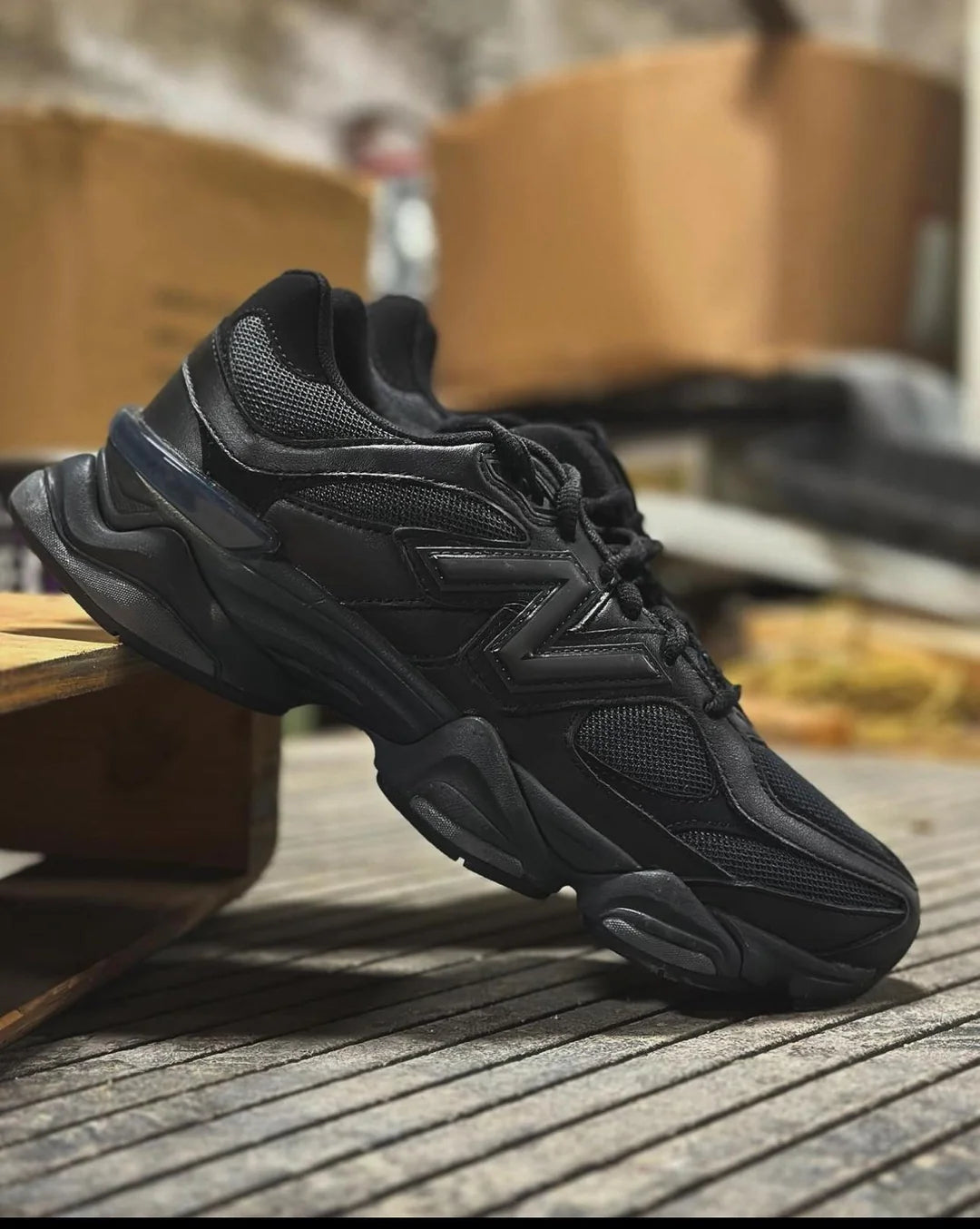 New Balance 9060 Triple Black