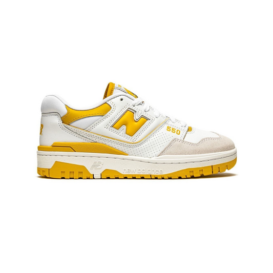 New Balance 550 white yellow