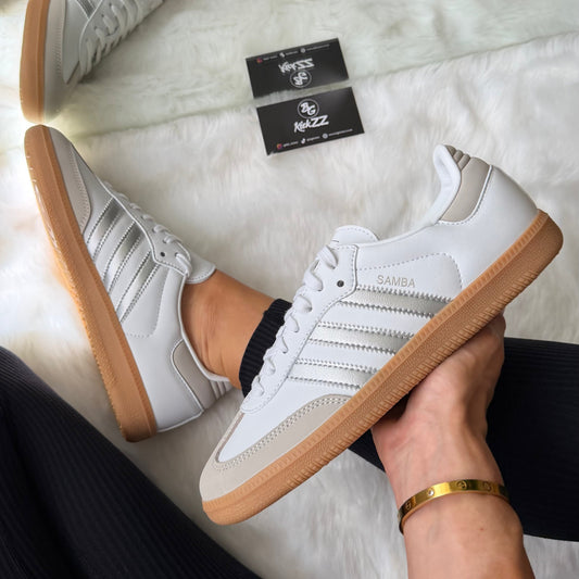 Adidas Samba White/Grey
