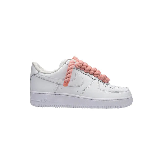 Air Force 1 Low Thick Rope Laces Pink