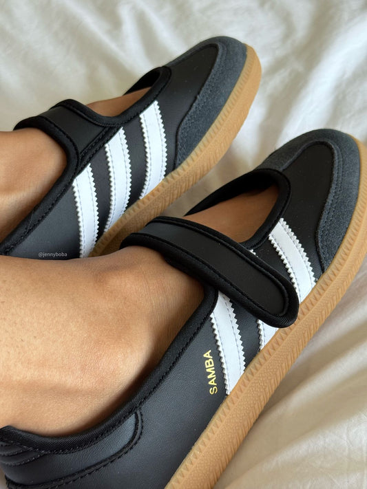 Samba Jane Black/White