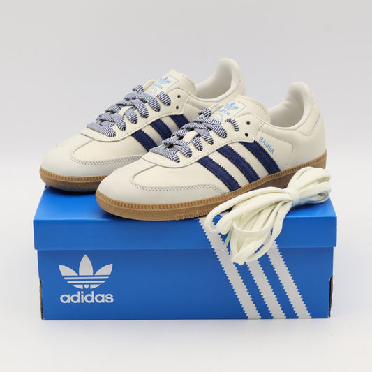 Samba Off White Dark Blue