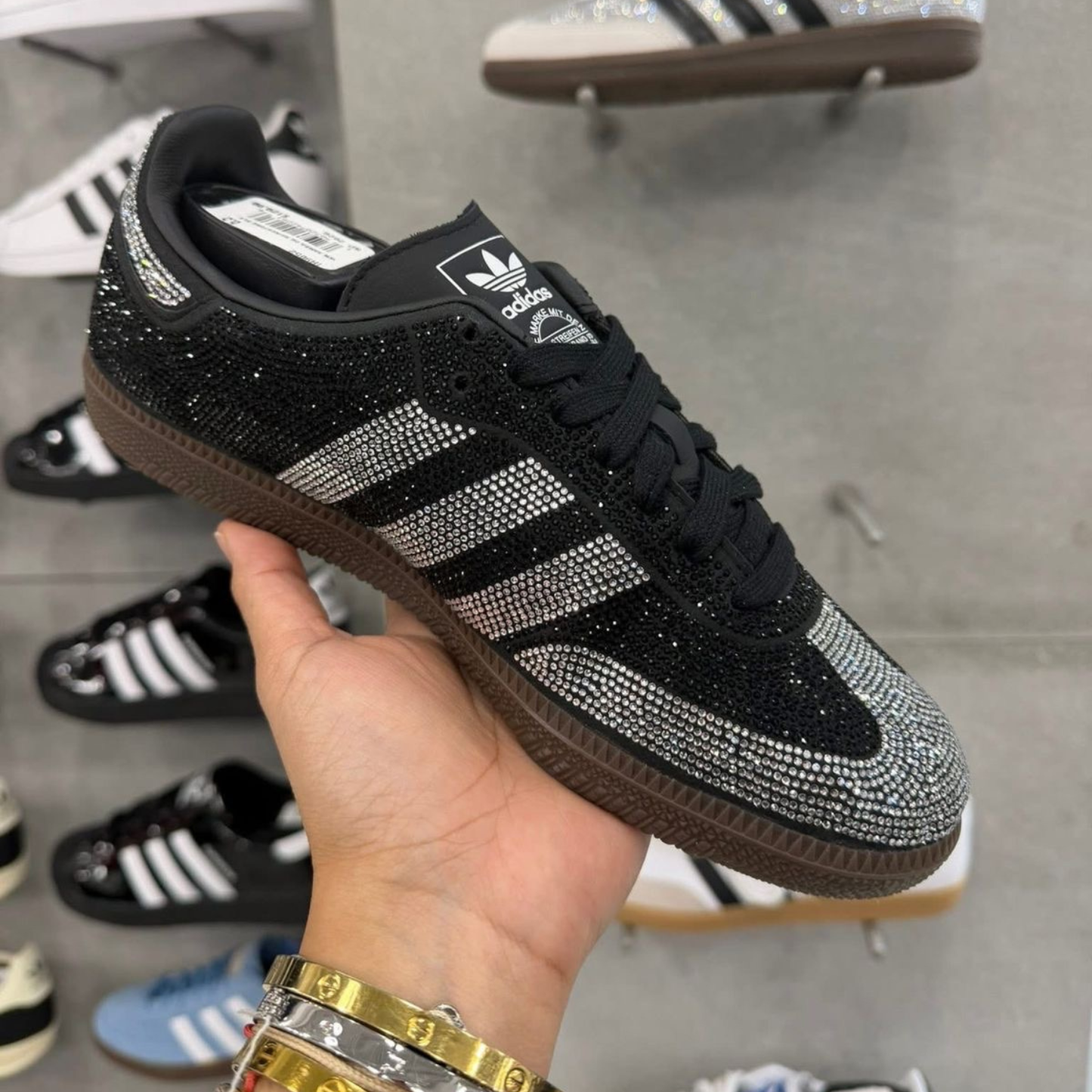Samba Rhinestone Black