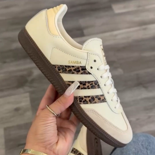 Adidas Samba Leopard Beige